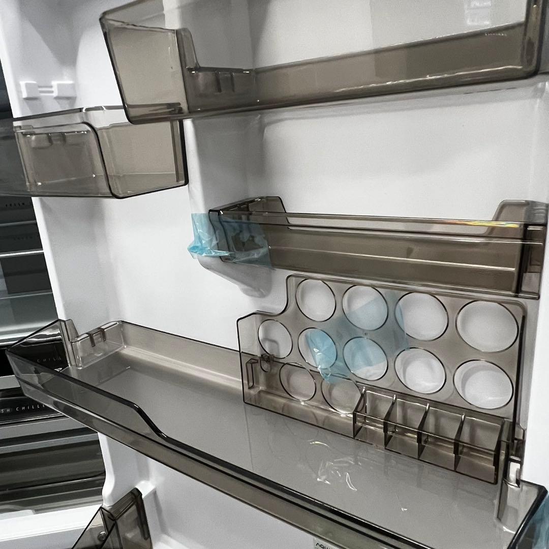 958　 【未使用】　25年製　綺麗　冷蔵庫　アクア　大容量　450ℓ　設置無料