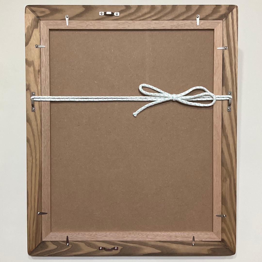 絵画・額縁・版画・安川眞慈・新品未使用・赤富士開運・美術品・インテリア・雑貨