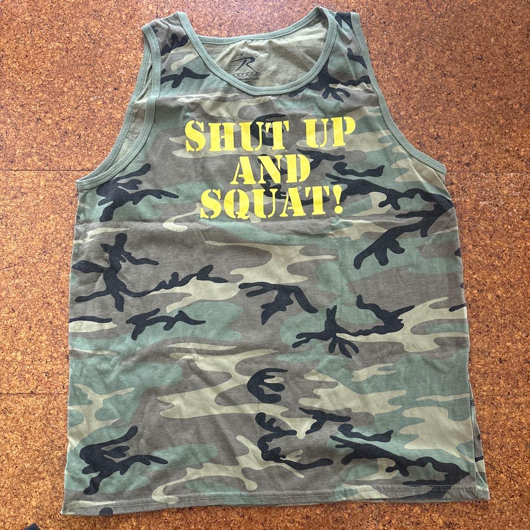 S&S カモフラージュシリーズタンクトップ　ウッドランド