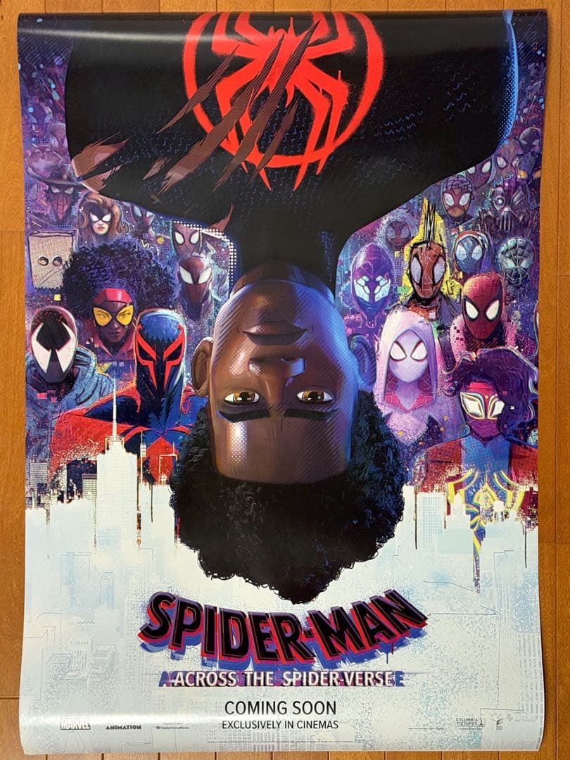 【映画館両面ポスター】スパイダーマン：アクロス・ザ・スパイダーバース