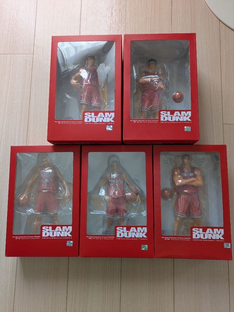 スラムダンク フィギュア 湘北5体セット　未開封