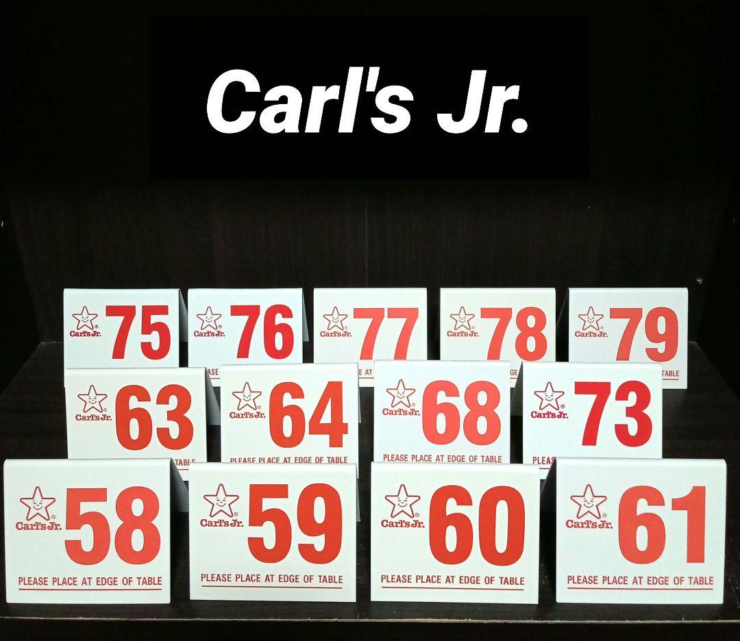 カールスJr テーブルナンバー プレート ローライダー カールスジュニア アメ車