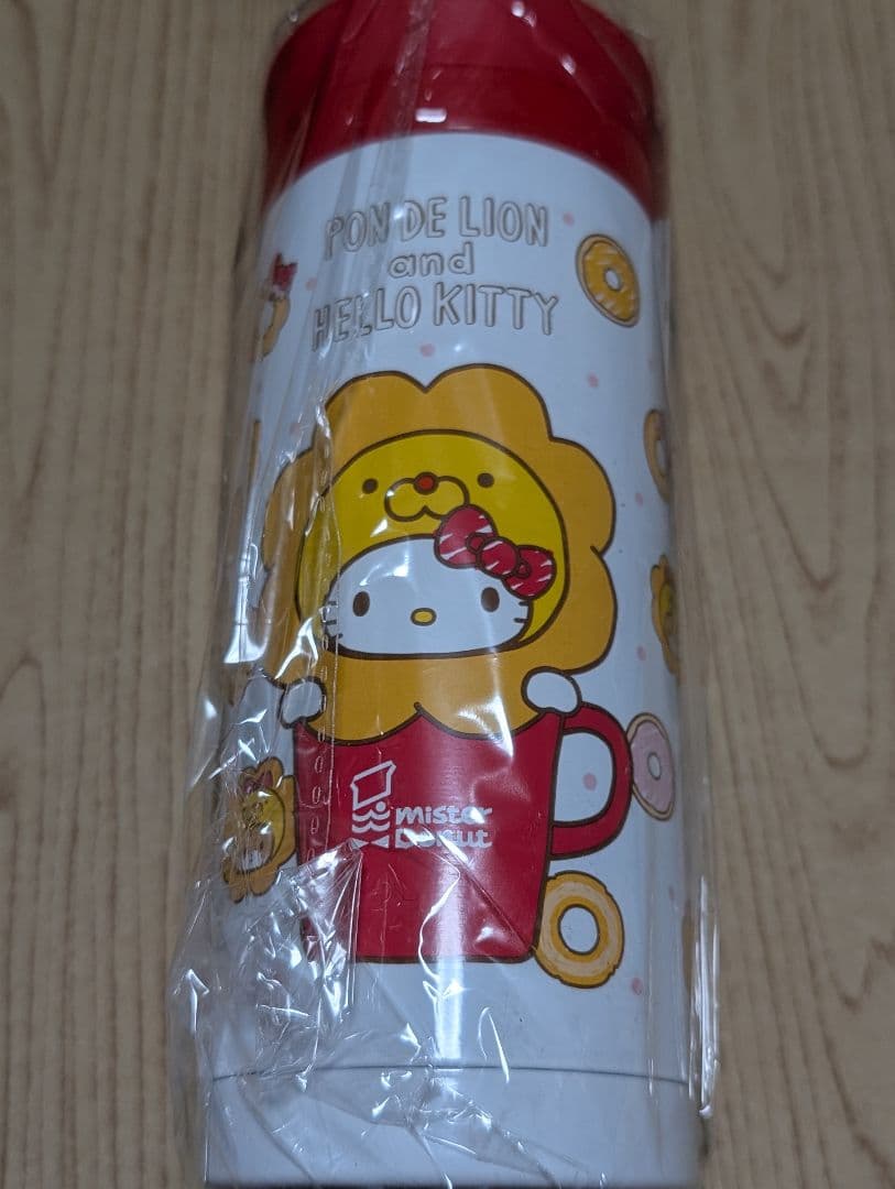 ポンデライオンとハローキティ ステンレス水筒マグ 340ml