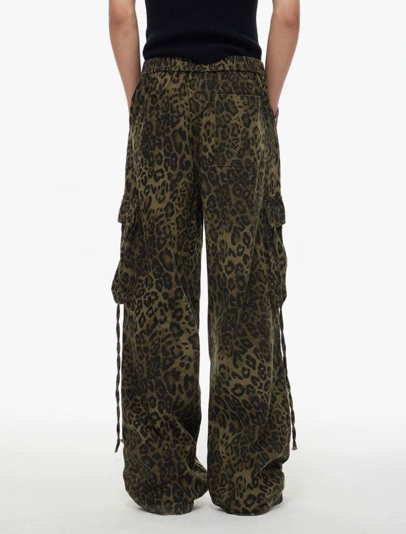 パンツ NOMANIAI 24aw leopard cargo pants