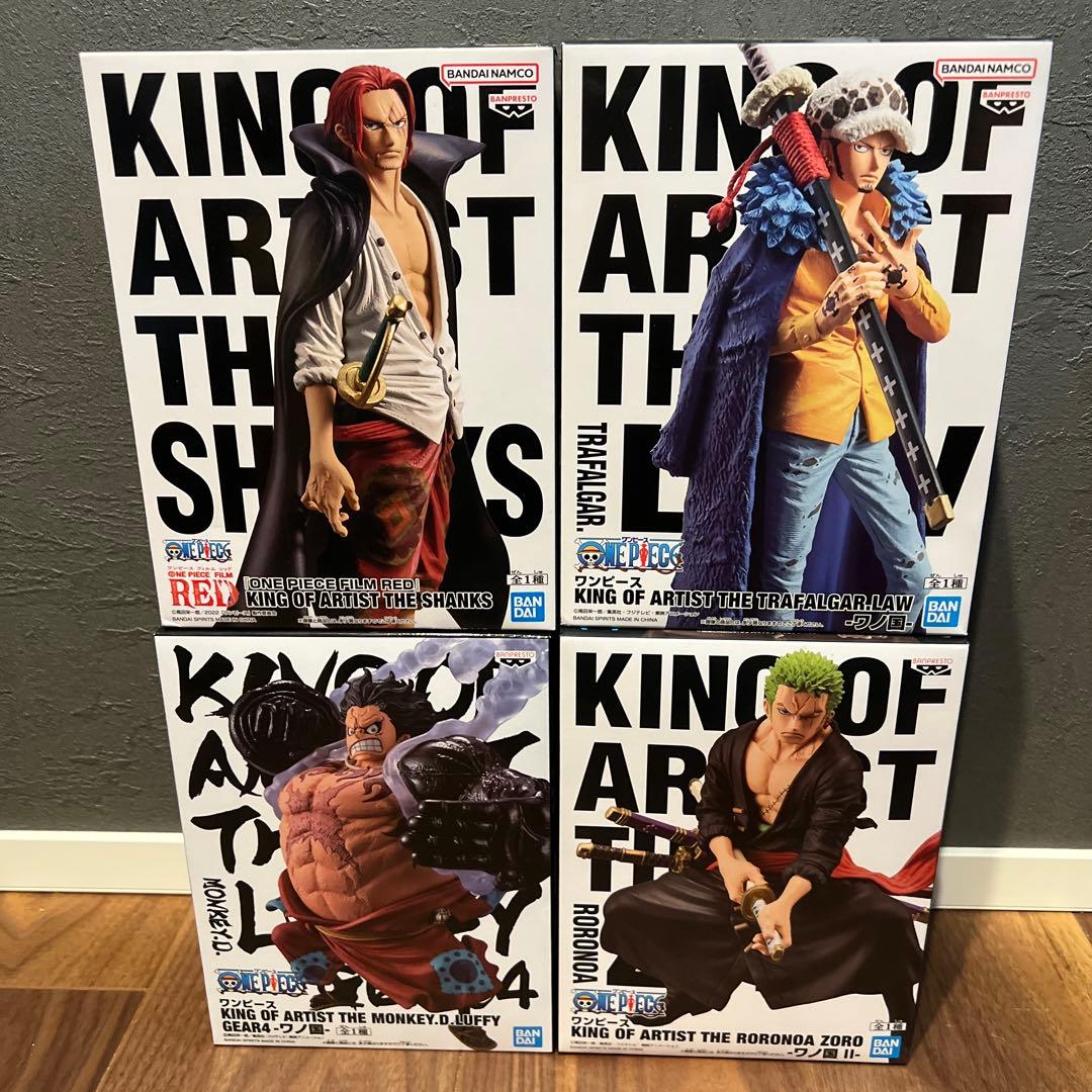 ワンピース　キングオブアーティスト　ゾロ　シャンクス　ロー　ルフィ　ワノ国