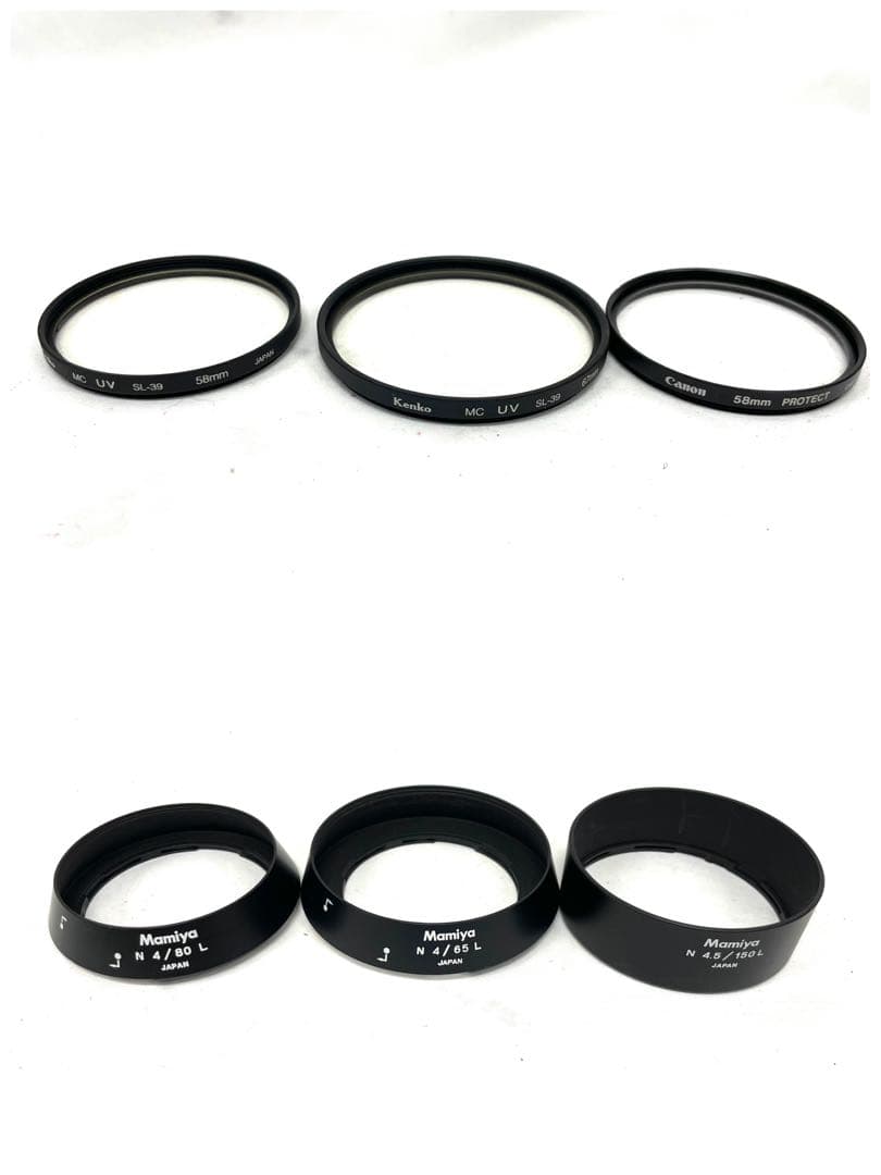 Mamiya 7 中判カメラ フィルムカメラ レンズ3本付き