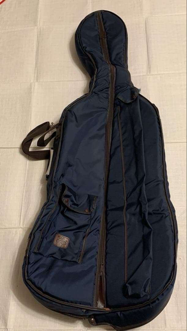 （最終値下）チェロ　ソフトケース　東洋楽器　ネイビー