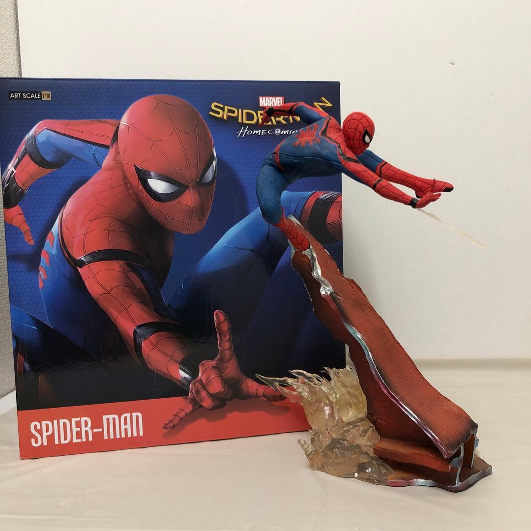 スパイダーマン ホームカミング アートスケール1/10 フィギュア【開封品】