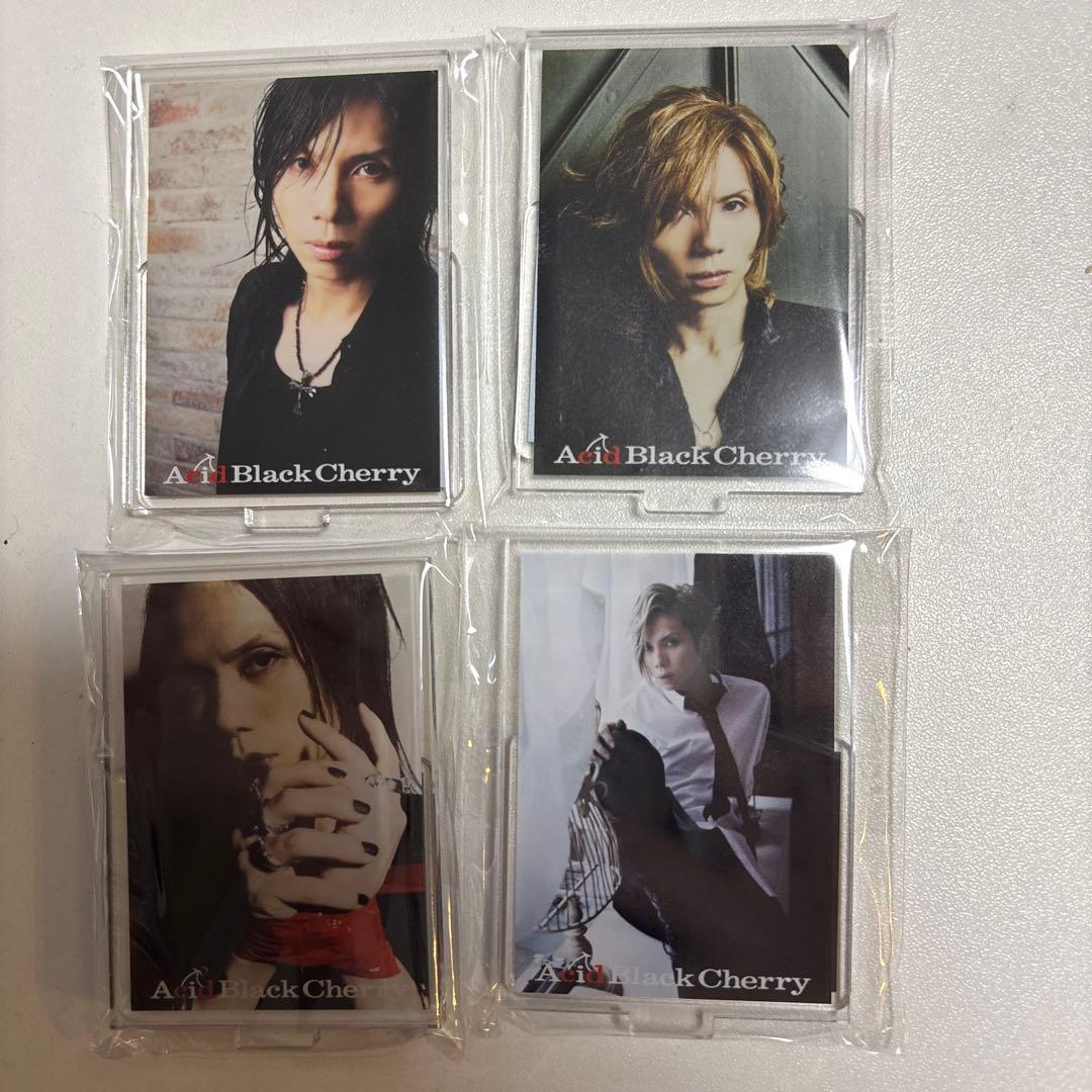 AcidBlackCherry 限定　台座付きビジュアルプレート 4種