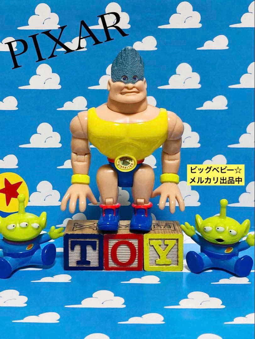 トイストーリー　ロッキー　フィギュア　ロッキー・ザ・レスラー　希少　レア