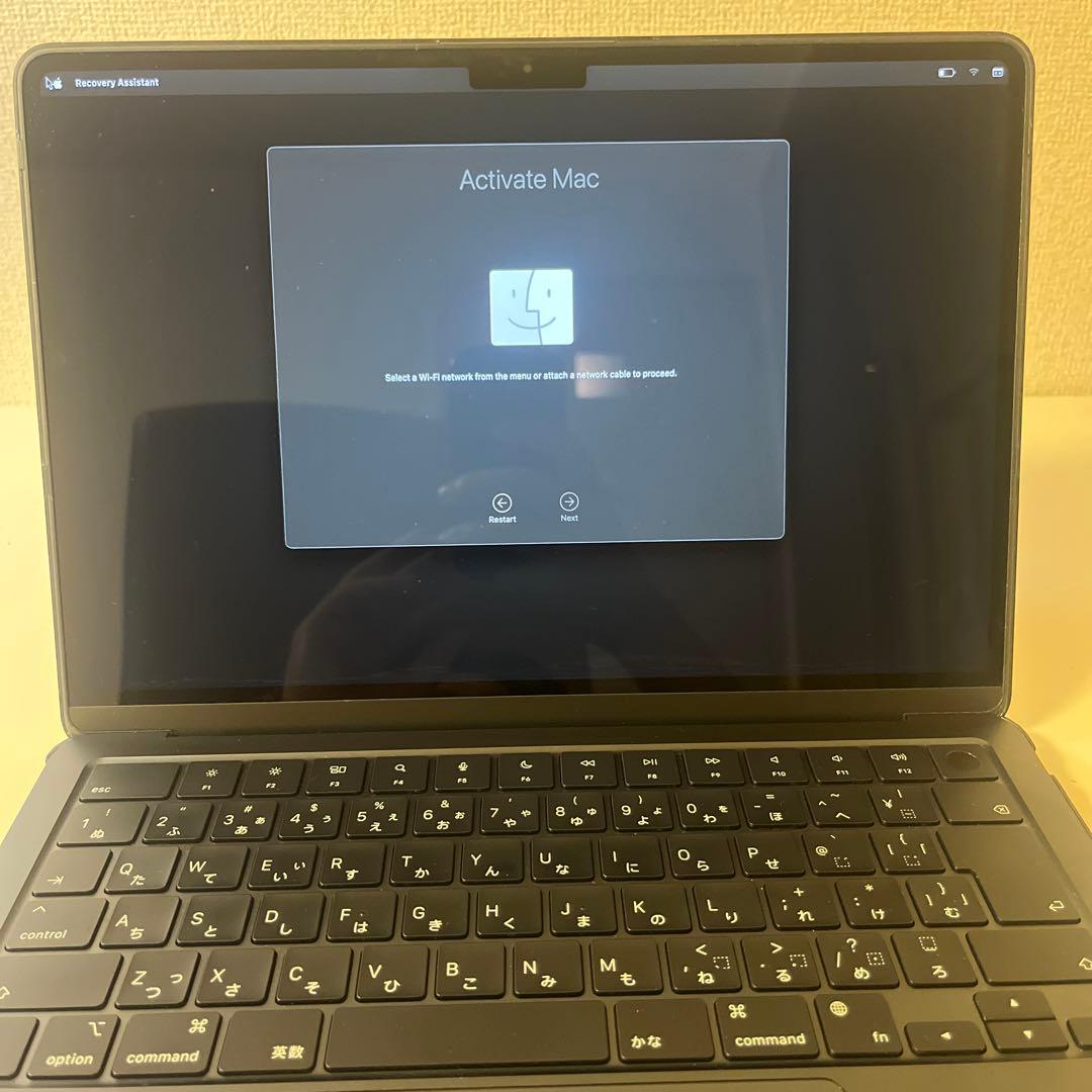 M2チップ搭載MacBook Air - ミッドナイト