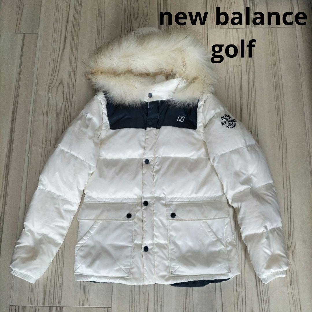 newbalance golf ダウンジャケットダウンベストサイズ1