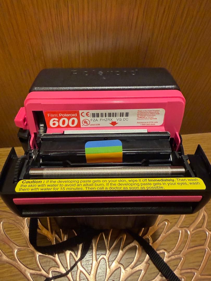 動作確認済み ポラロイド600フィルム4枚付き