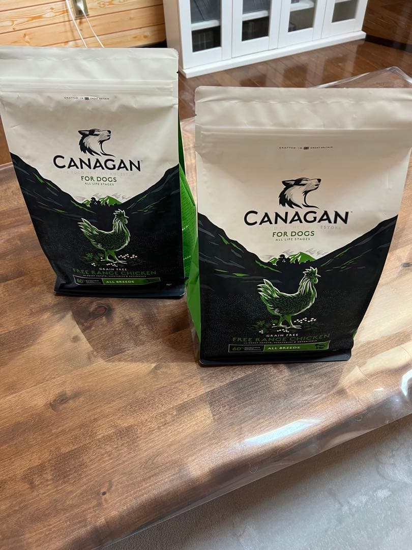 CANAGAN グレインフリー ドライフード 2袋