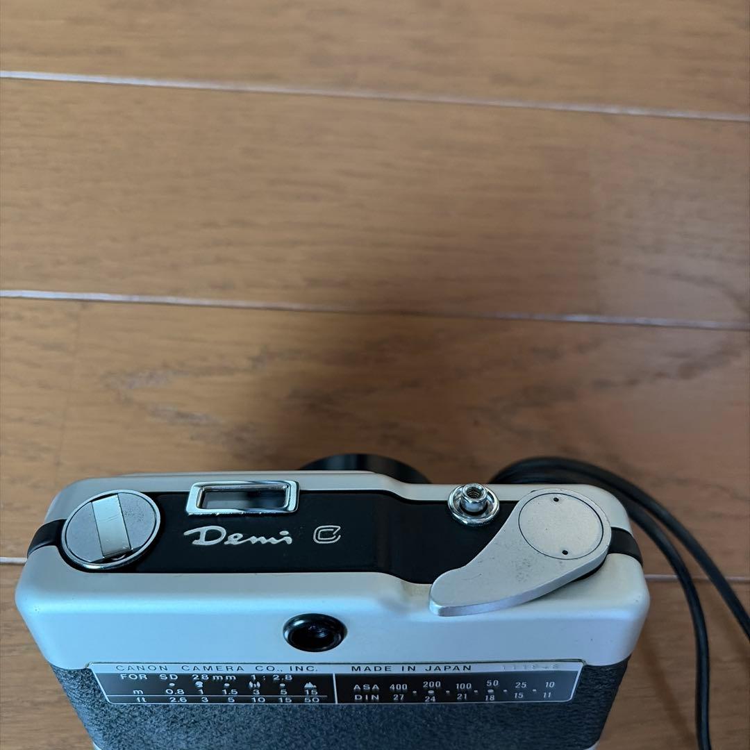 レトロ　Canon デミE フィルムカメラ
