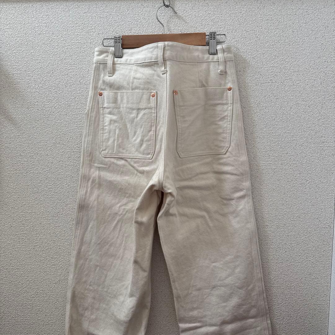 TANAKA アイボリー ワークパンツ