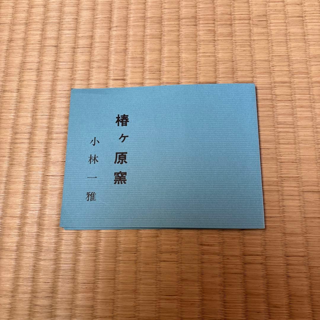 小林一雅作　椿ヶ原窯　朝鮮唐津　水指　共箱　共布　略歴付　茶道具