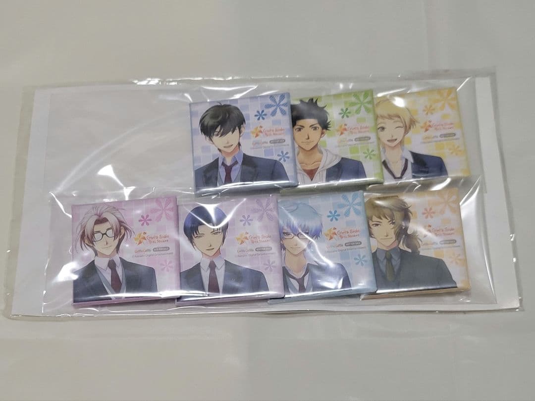 ときメモGS4 あみあみ限定　缶バッジ7点セット まとめ売り