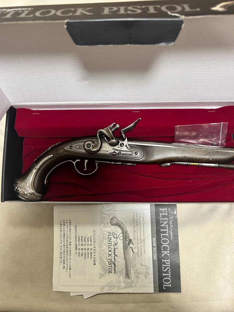 な*と様 【美品】KTW フリントロックピストル