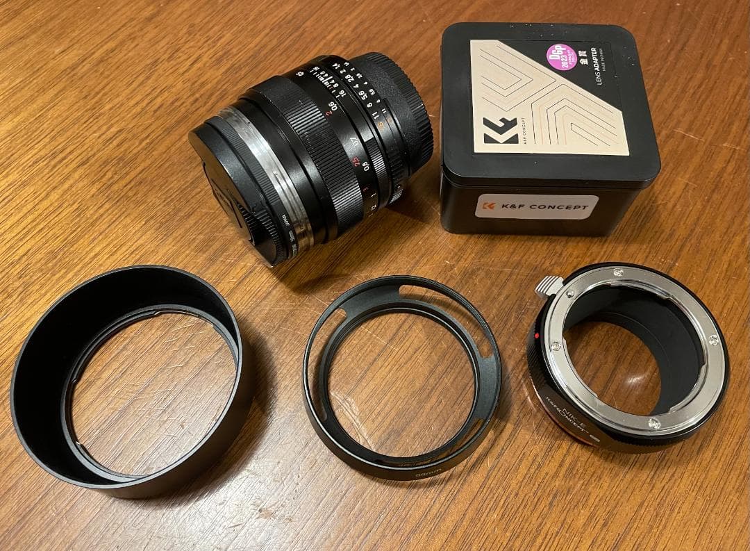 カール ツァイス　Planar T* 50mm F1.4 ZF.2 ニコンF用