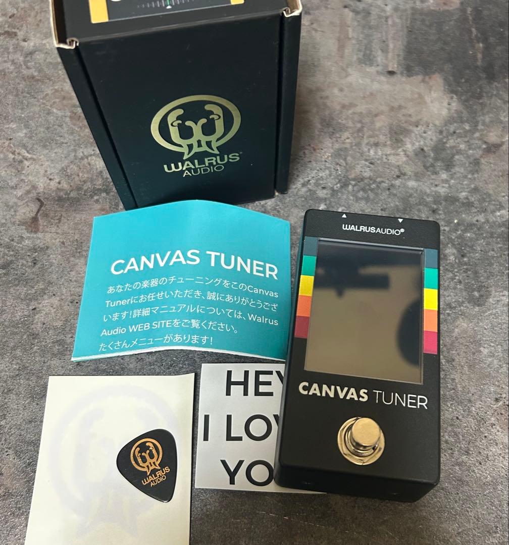 週末特価　WALRUS AUDIO CANVAS TUNER