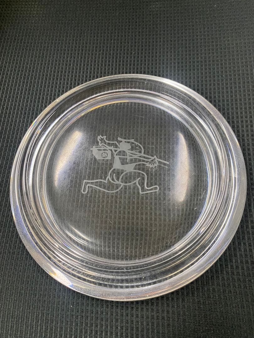 佐川急便　クリスタル　灰皿