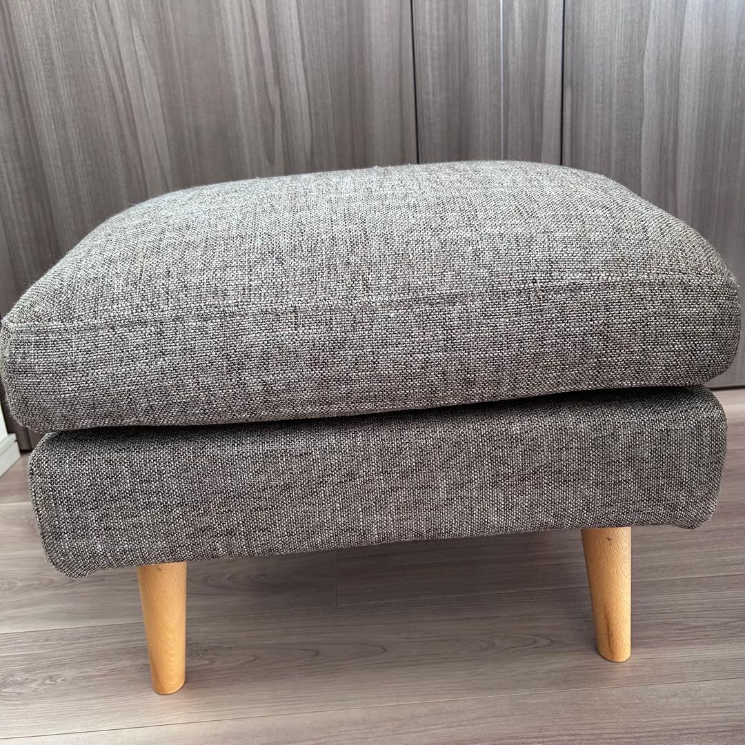 匿名配送*unico ウニコ MOLN モルン ソファ オットマン ファブリック