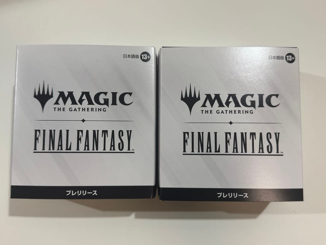 MTG ファイナルファンタジー プレリリース2box