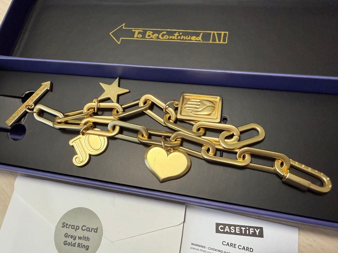 CASETiFY JOJO ジョジョの奇妙な冒険 フォンチャーム スマホチャーム