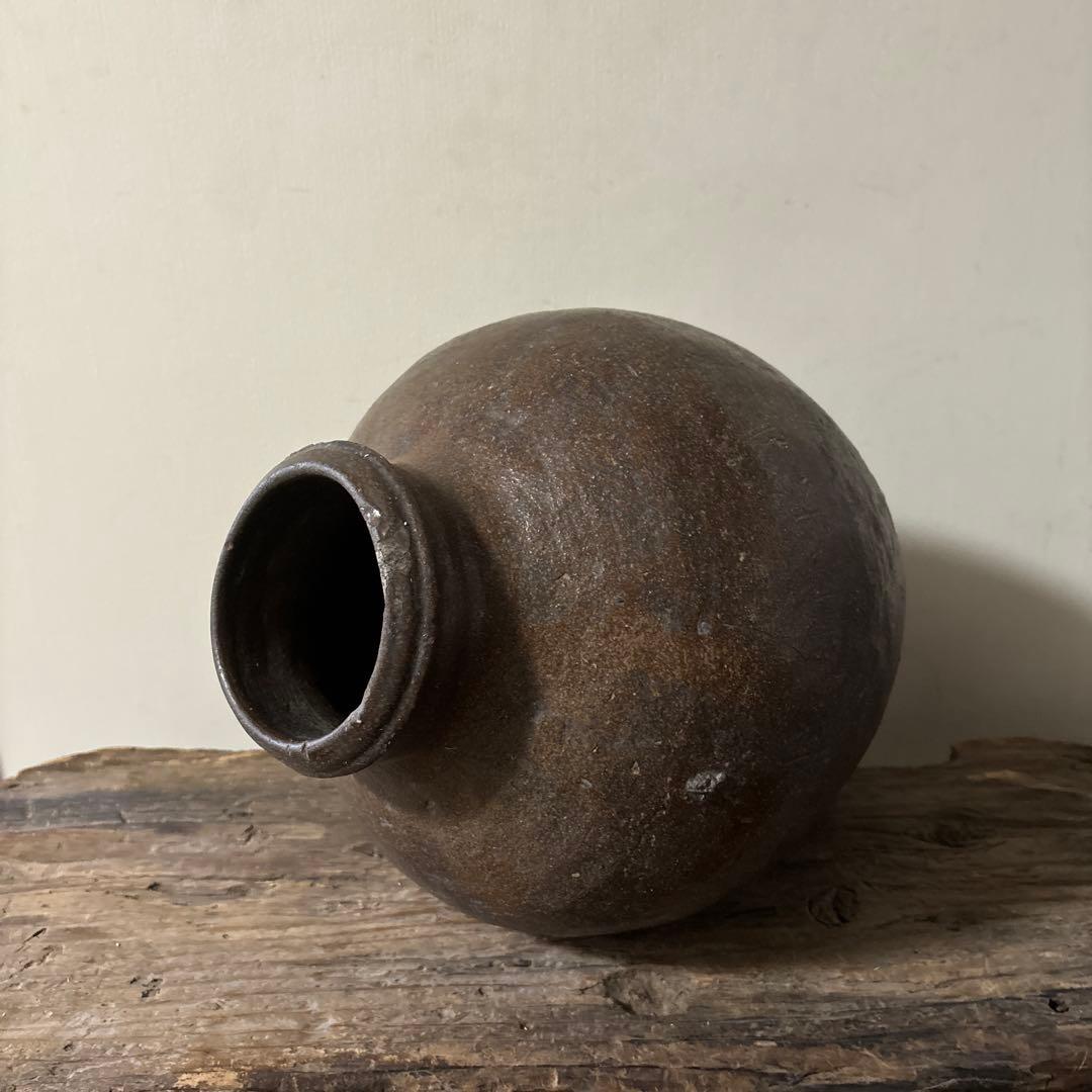 古常滑　丹波　大壺　民芸　古陶磁　アンティーク　古道具　古備前　古瀬戸　検:李朝