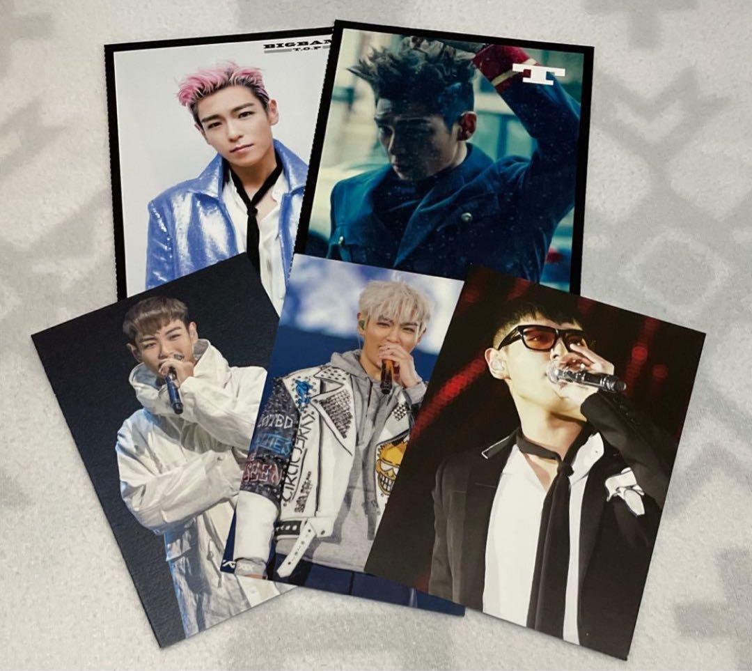 BIGBANG T.O.P フォトカード　5点　ファンクラブ　MADE