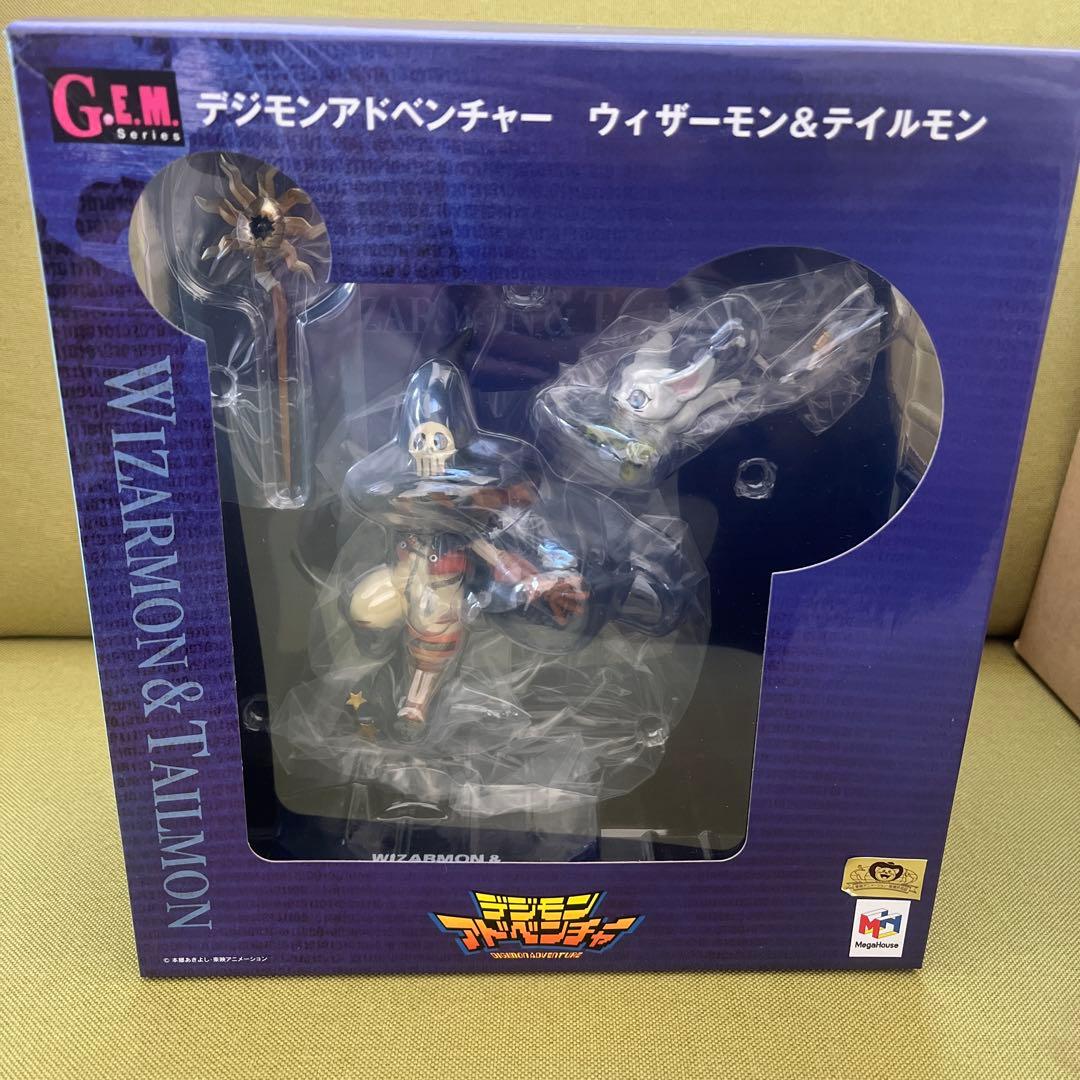 G.E.Mシリーズデジモンアドベンチャー　ウィザーモン&テイルモンフィギュア