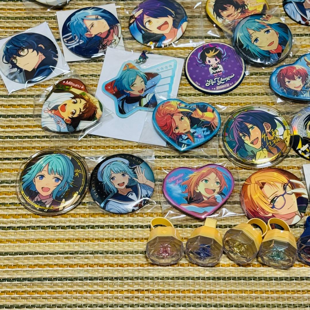まとめ あんさんぶるスターズ 缶バッジ リングライト 等 セット b