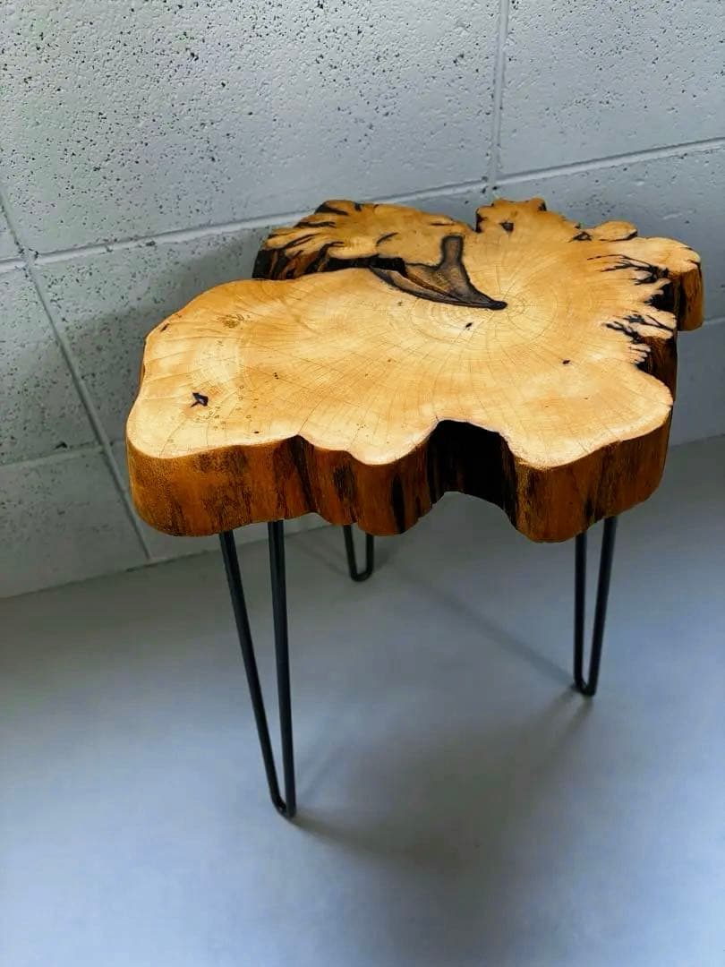 自然木サイドテーブル