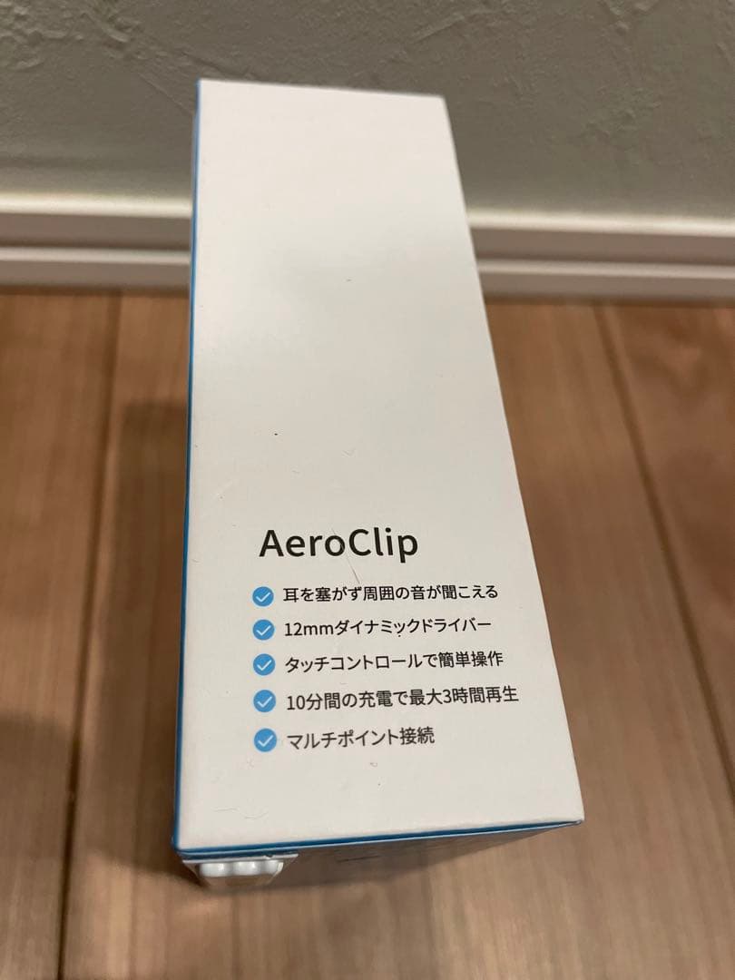 Anker Soundcore AeroClip ホワイト＆ゴールド