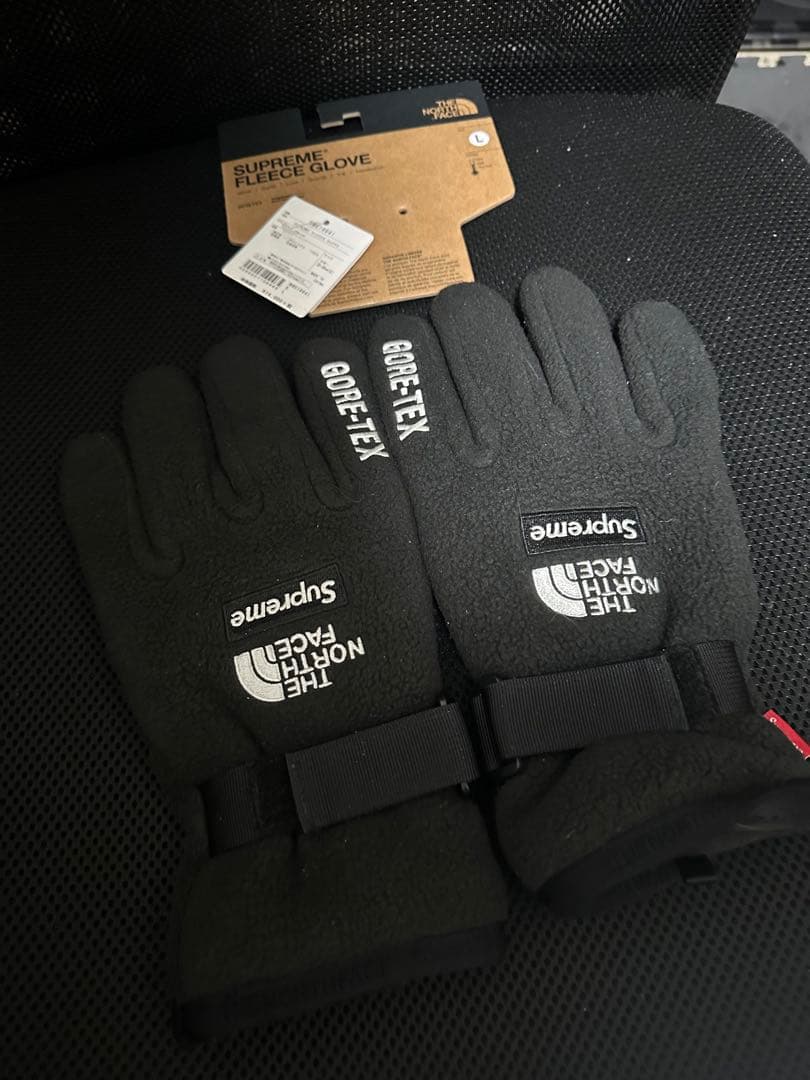 The North Face Supreme Fleece Glove ブラック