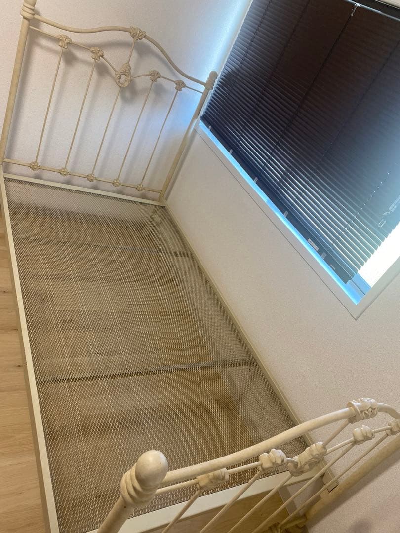 アンティーク ヴィンテージ アイアン ベッドフレーム シャビーシック