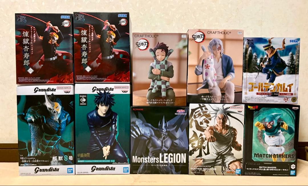 【特価】最新含む プライズ フィギュア 10個まとめ売り