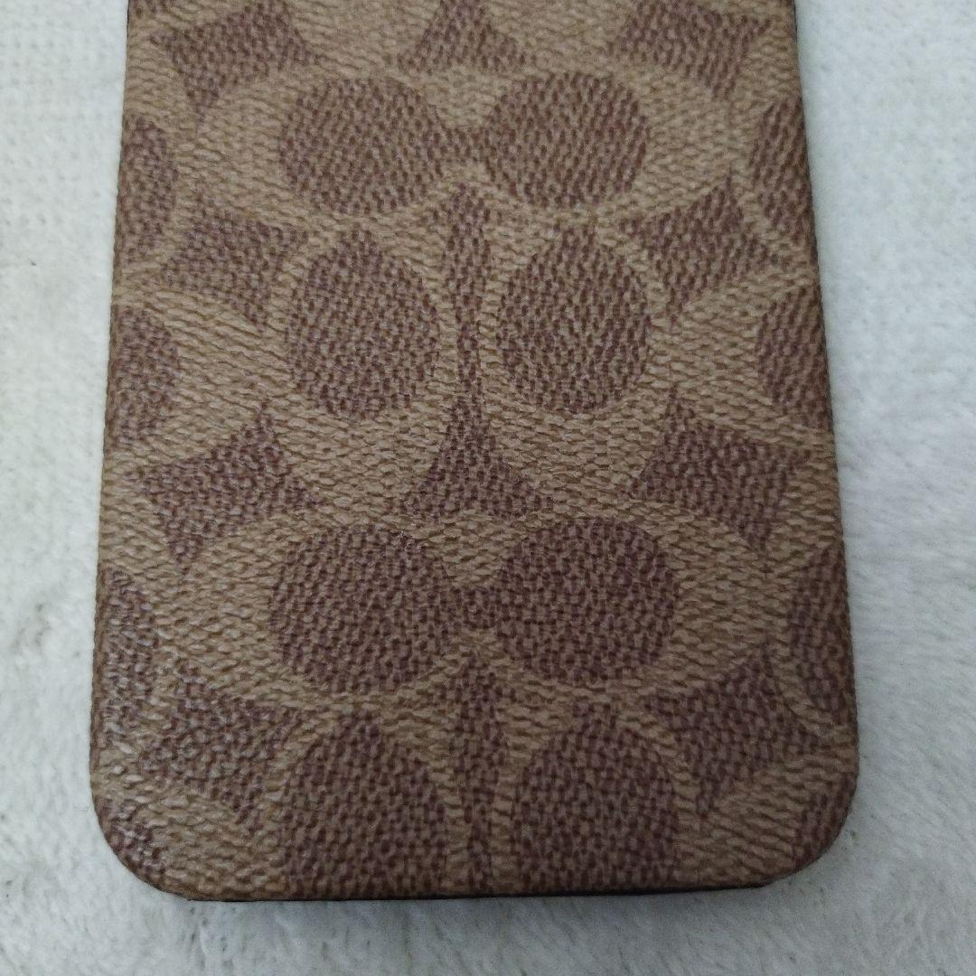 【美品】COACH　コーチ　iPhone 14 promax スマホケース