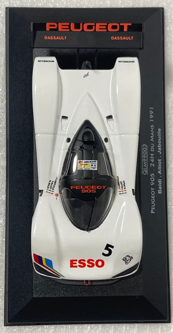 カ*ス様 Quartzo1/43 PEUGEOT905 24H 1991 #5#