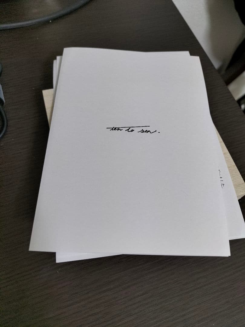 ダ*ン様 ten-to-sen点と線全パーツコードバ二つ折り財布new-usuh