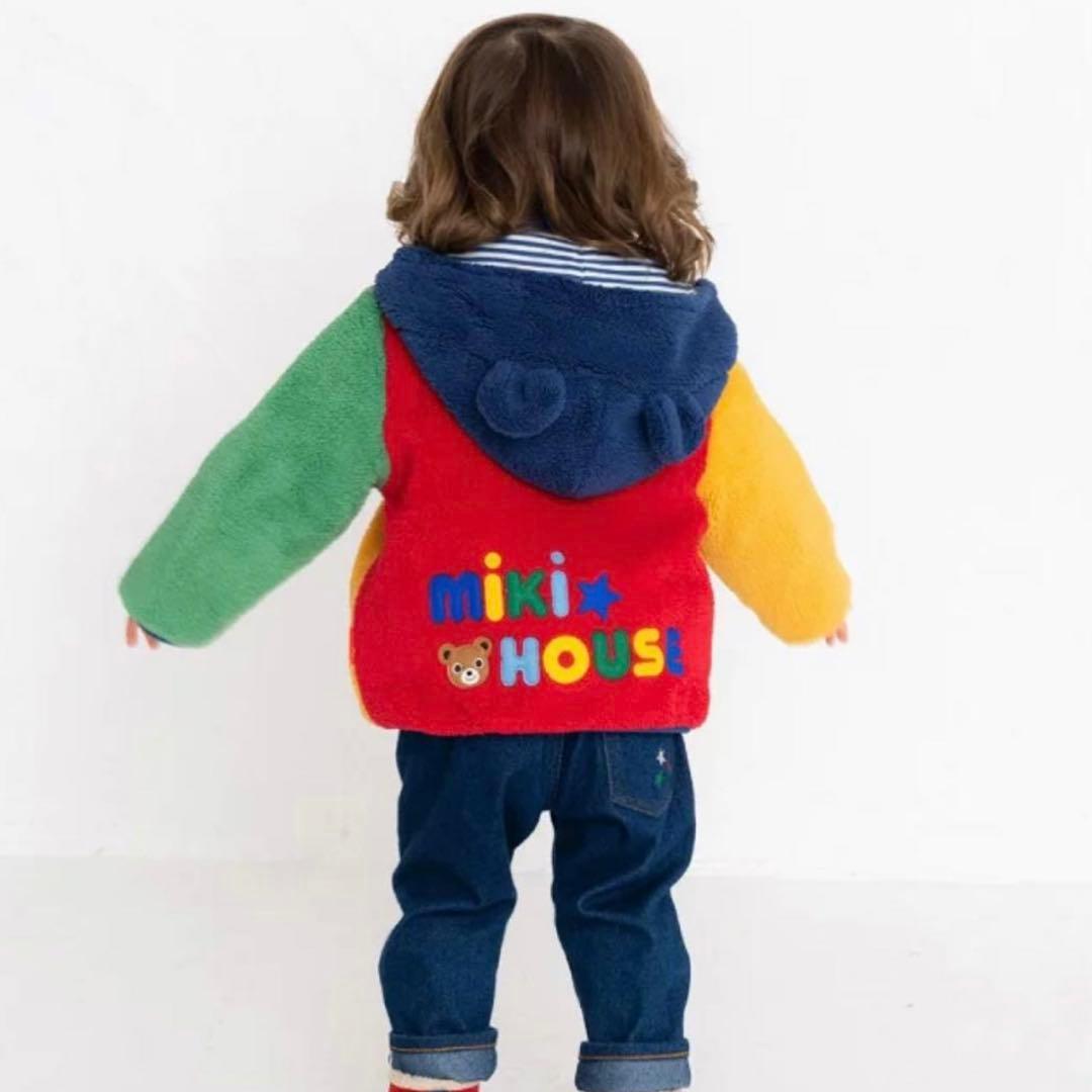 MIKI HOUSE 90㎝　フリース　アウター　ジャケット