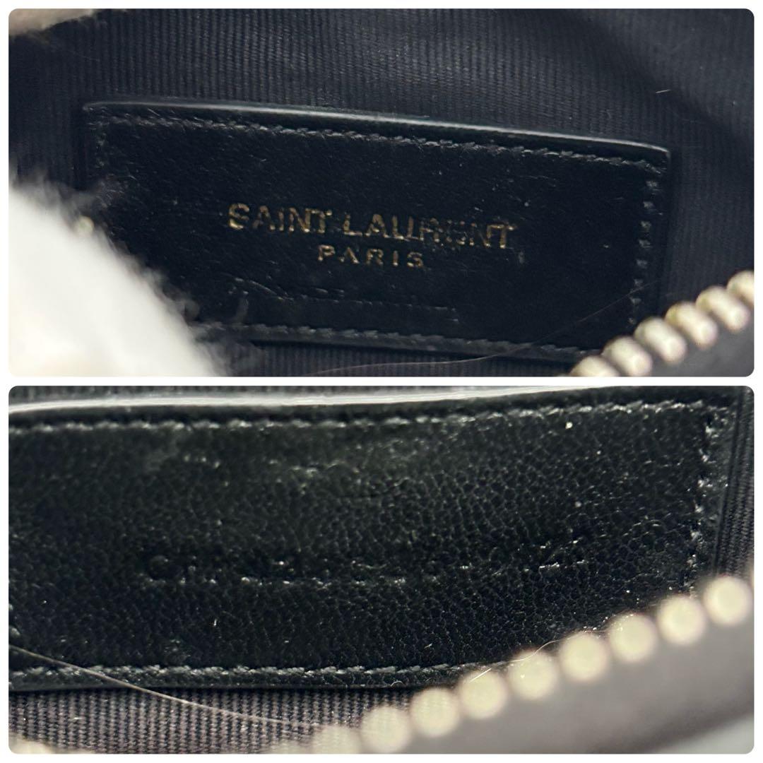 ✨美品✨サンローラン　ケース　キーリング　カサンドラ　キルティング