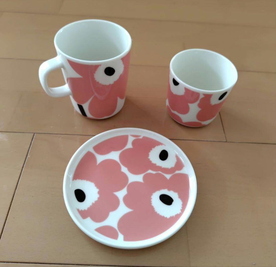 【マリメッコ】日本限定プレート＆マグカップ＆ラテマグ　marimekko