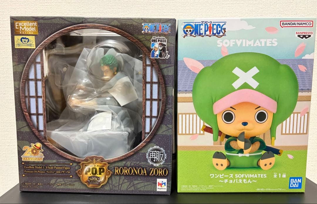 ワンピース　P.O.P　S.O.C　 ロロノア・ゾロ 【再販】新品未開封オマケ付