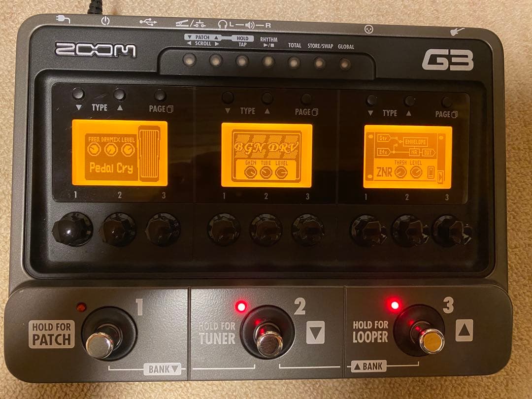 Zoom G3 ギターエフェクター　オマケ付き