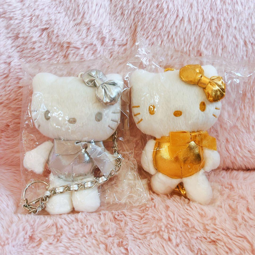 希少レア　ハローキティ　チェーン付きマスコット　平成レトロ　サンリオ
