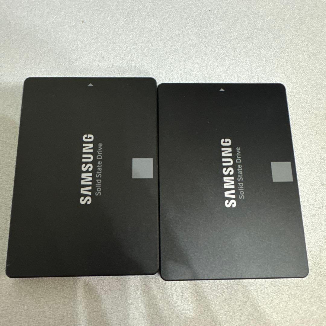 Samsung 500GB SSD 2台