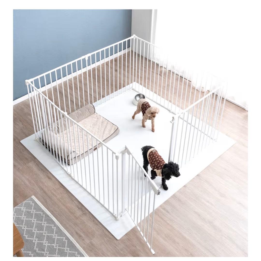 タンスのゲン ペットサークル 151cm×151cm バリアフリー設計