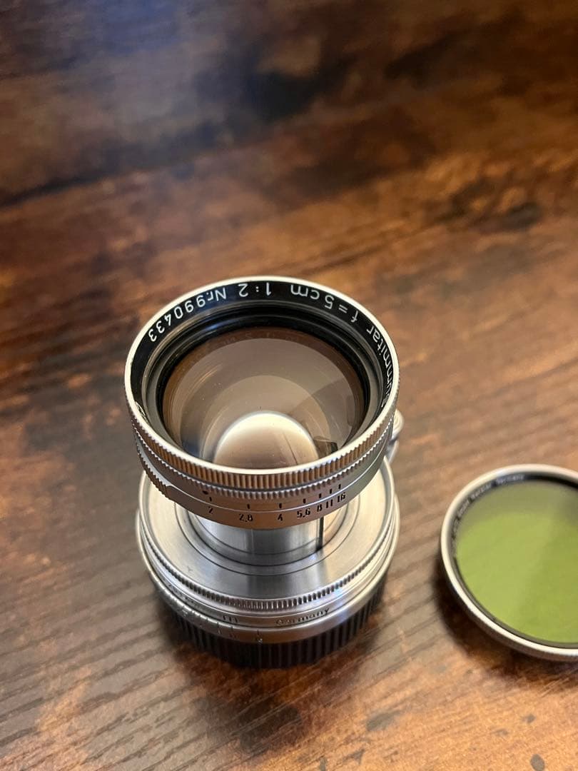 Leica Summitar 50mm f2（後期型）レンズ